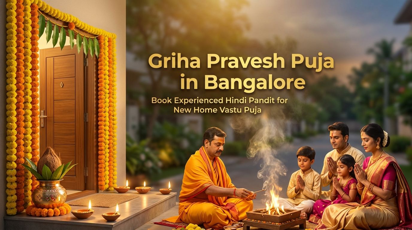 griha pravesh puja in bangalore with north indian pandit and vastu shanti